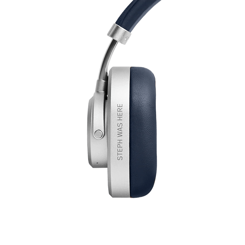 MW65 (Silver Metal / Navy Leather)